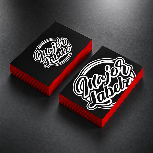 Colored Edged Business Cards