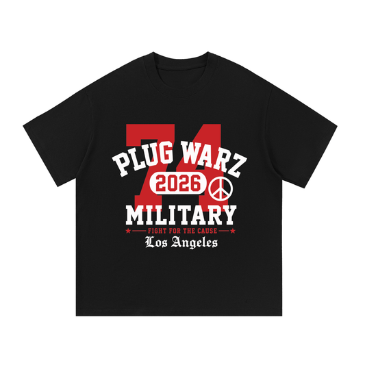 Plug Warz Military Essential Cotton T-Shirt
