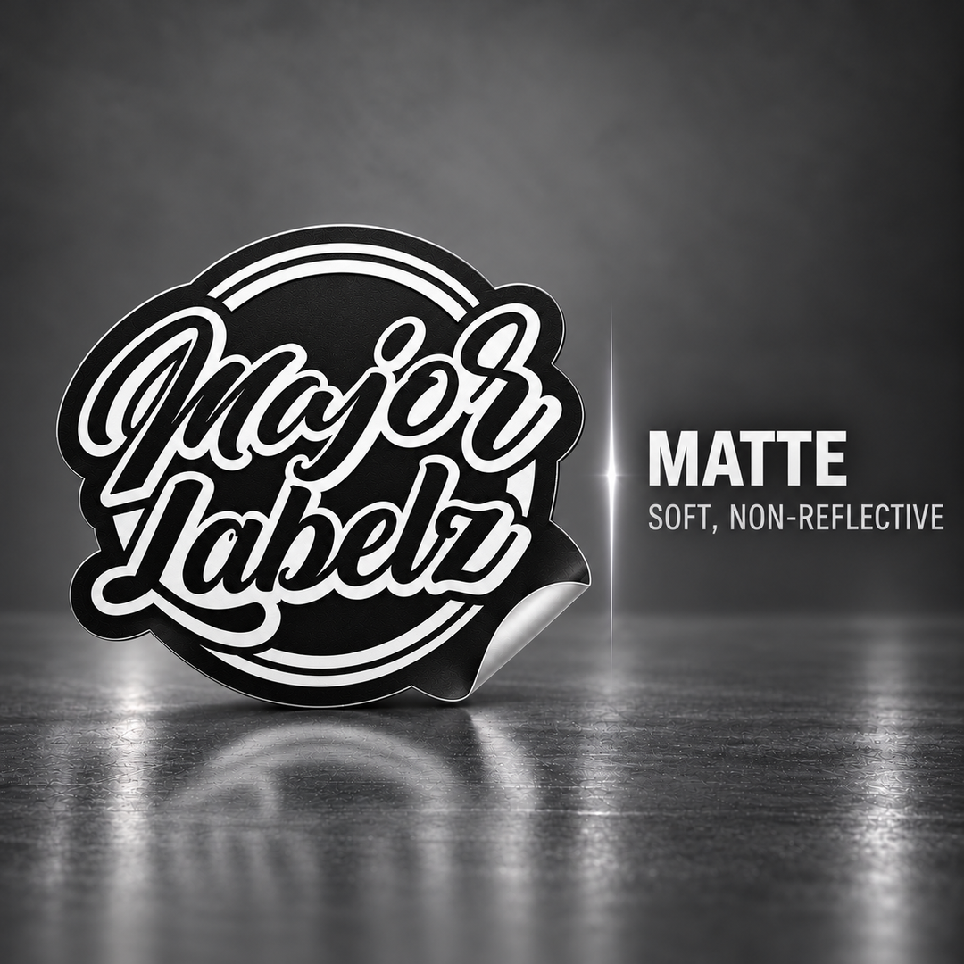 Die-cut Matte Slap Stickers (100pc Minimum)